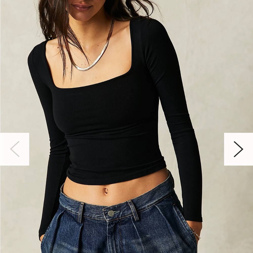 FREE PEOPLE (intimately) Clean Lines Long Sleeve